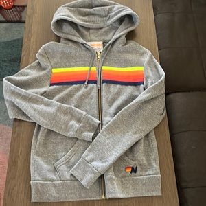 Aviator Nation 5 Stripe Hoodie